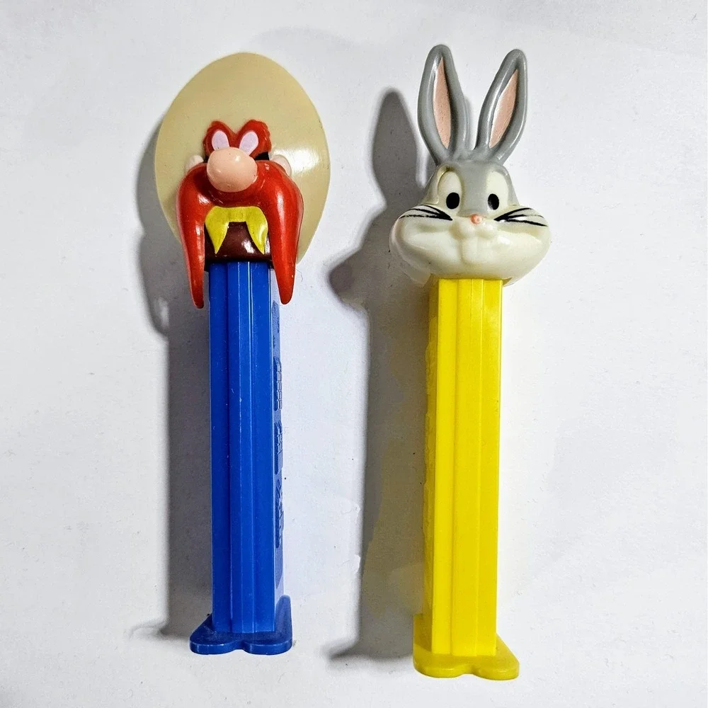 Vintage Pez Dispensers 2 Looney Tunes Bugs Yosemite